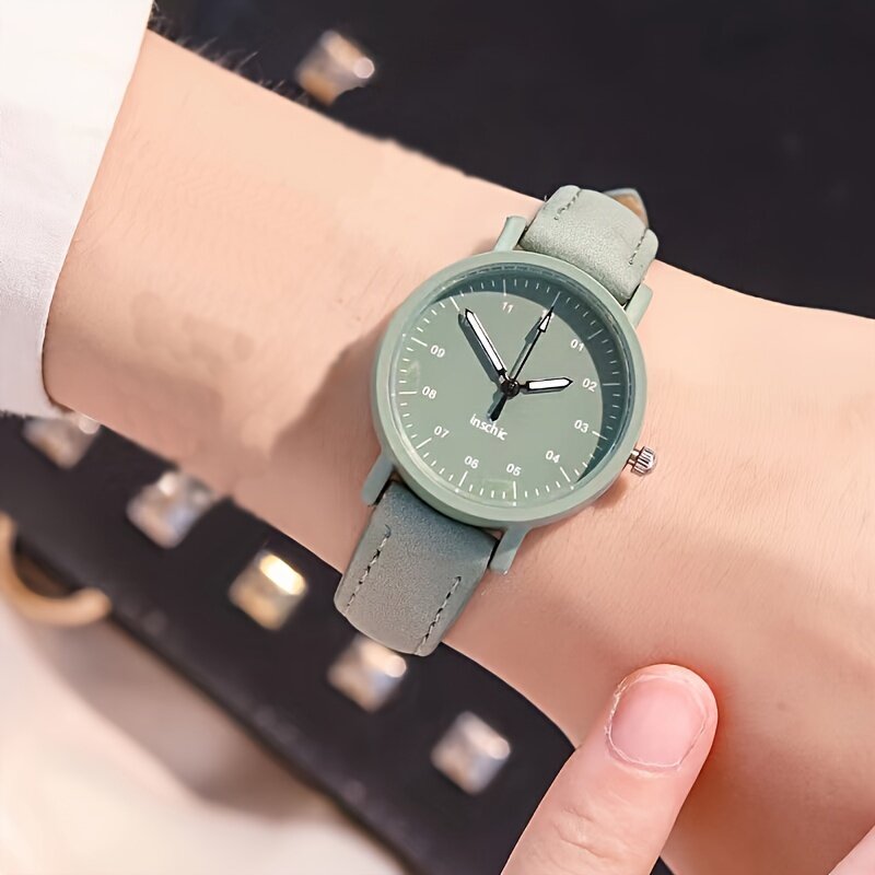 Elegant Meerkleurig Quartz Horloge Voor Meisjes-Ideaal Feestaccessoire En Perfect Cadeau, Met Betrouwbare Tijdwaarneming