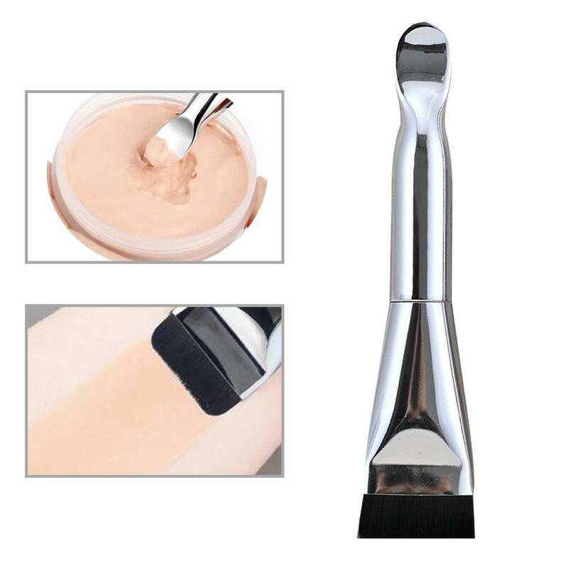 Ultra Thin Flat Head Foundation Brush Mask Brush Concealer Digging Brush Up With Brush Professional Accessories Spoon Tool H0G0