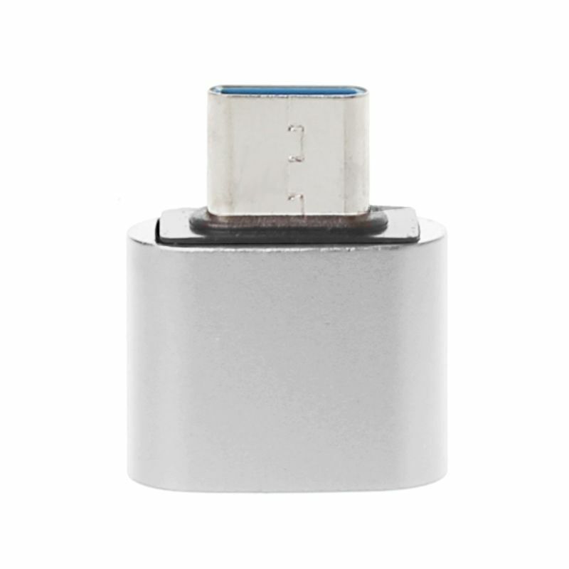 USB Logam C 3.1 Tipe C Jantan Ke USB 2.0 Betina Adaptor Konverter Sinkronisasi Data OTG untuk Samsung S9 S8 Note 9/8 Mate P20 P9