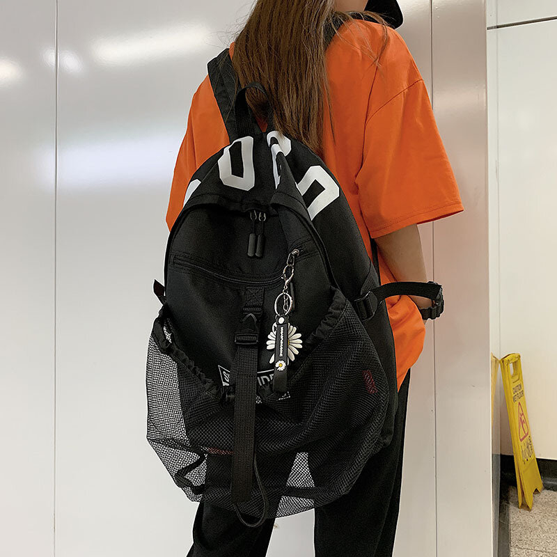2023  New Trend Backpack Basketball Bag Men's Casual Sports Backpack Fashion College Student School Bag