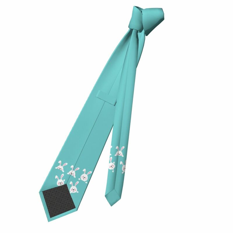 Cute Rabbit Tie Cartoon Retro Trendy Neck Ties For Men Wedding Party Great Quality Collar Tie Pattern Necktie Accessories