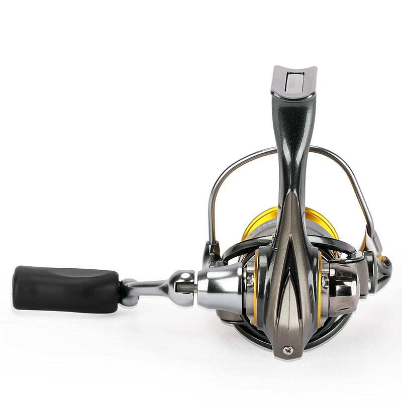 TSURINOYA Light Game Ultra-light Spinning Fishing Reel FS 500 800 1000 4kg Drag Power 9+1 5.2:1 Bait Finesse Shallow Spool Reel