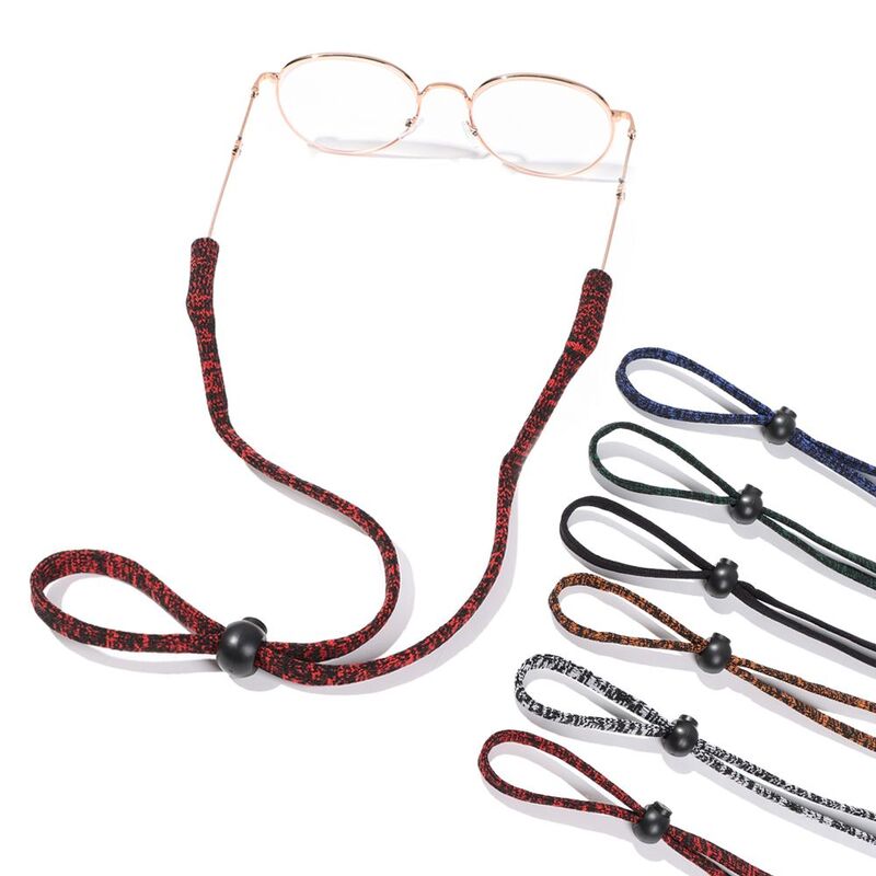 2022 Kacamata Antiselip Tali Luar Ruangan Kacamata Olahraga Kabel Wanita Pria Kacamata Pemegang Kabel Leher Tali Kacamata Lanyard