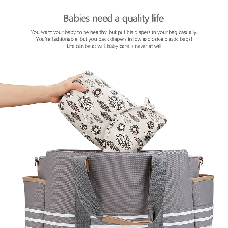 Bolsa de pañales reutilizable para bebé, bolso de almacenamiento impermeable, húmedo/Seco, desechable, organizador de ropa