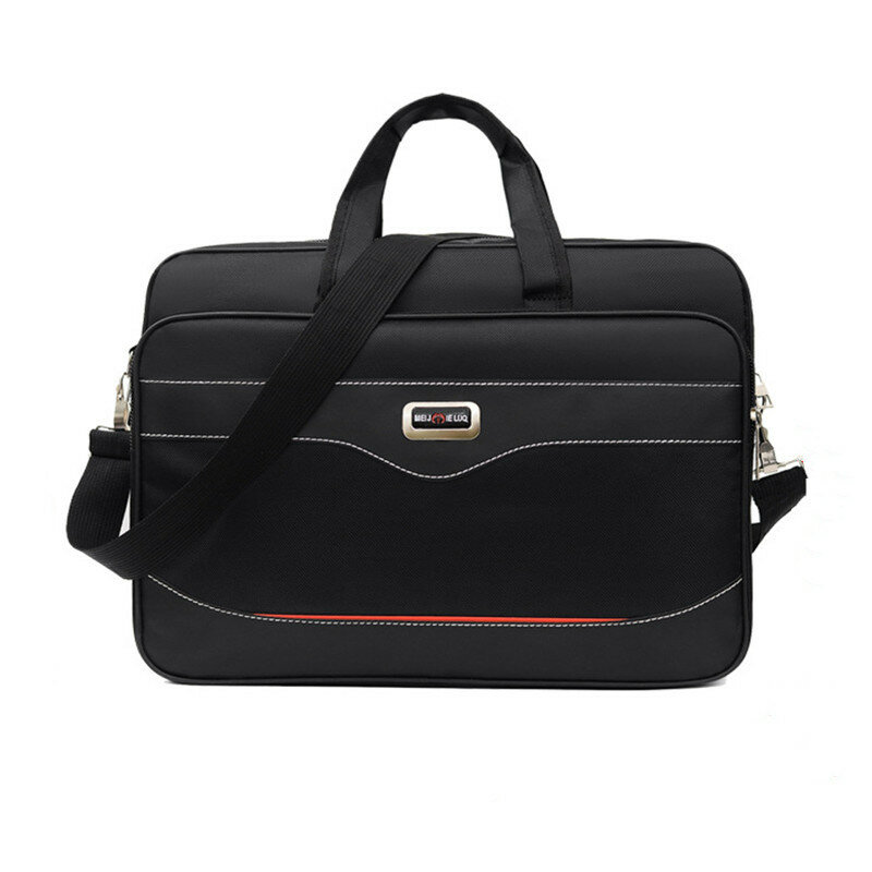 Fashion Large Capacity Men's Briefcase Multifunction 14" Laptop Bag Office Male Shoulder Messenger Bag Business Handbag