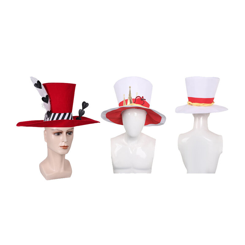 Valentino-Costume de Cosplay avec Chapeau Rouge pour Homme Adulte, Cape, Accessoires, Tenues d'Halloween, Carnaval
