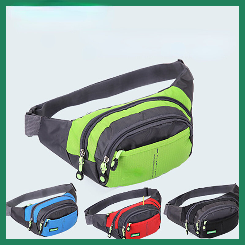 Running Waist Pack for Men Outdoor Fitness Sports Waistpack for Personal Tourism Cycling Crossbody Small Backpack Bags
