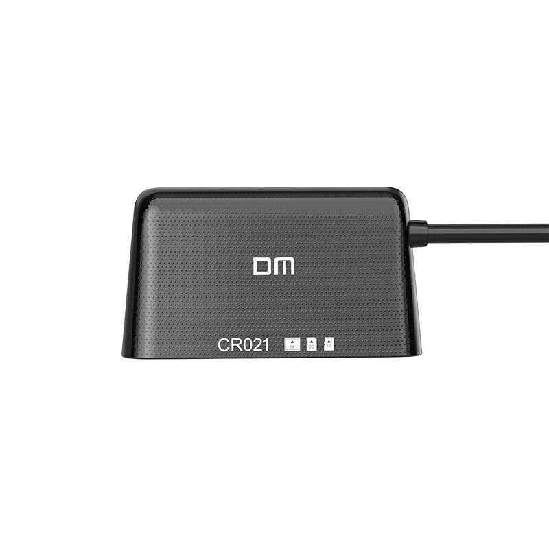 Lector de tarjetas 3 en 1 DM CR021 con puerto USB
