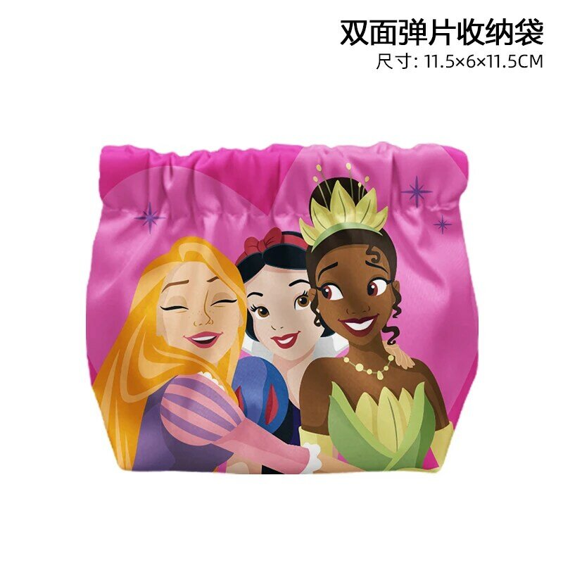 Disney Princess Cinderella T8841 tas tangan Anime tas koin tas kosmetik kartun dompet kasual tas tangan penyimpanan kartu hadiah