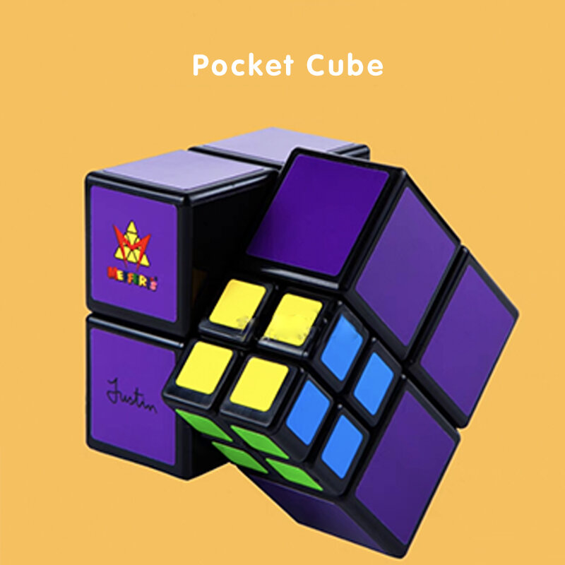 Cubo mágico divertido para estudiantes y adultos, juguete de cubo de bolsillo auténtico de Meffert