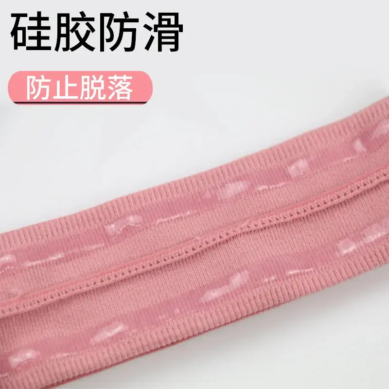 Outdoor Yoga Fitness Running Sports Hair Band Female Silicone Non-slip Absorbent Sweat Guide Headband