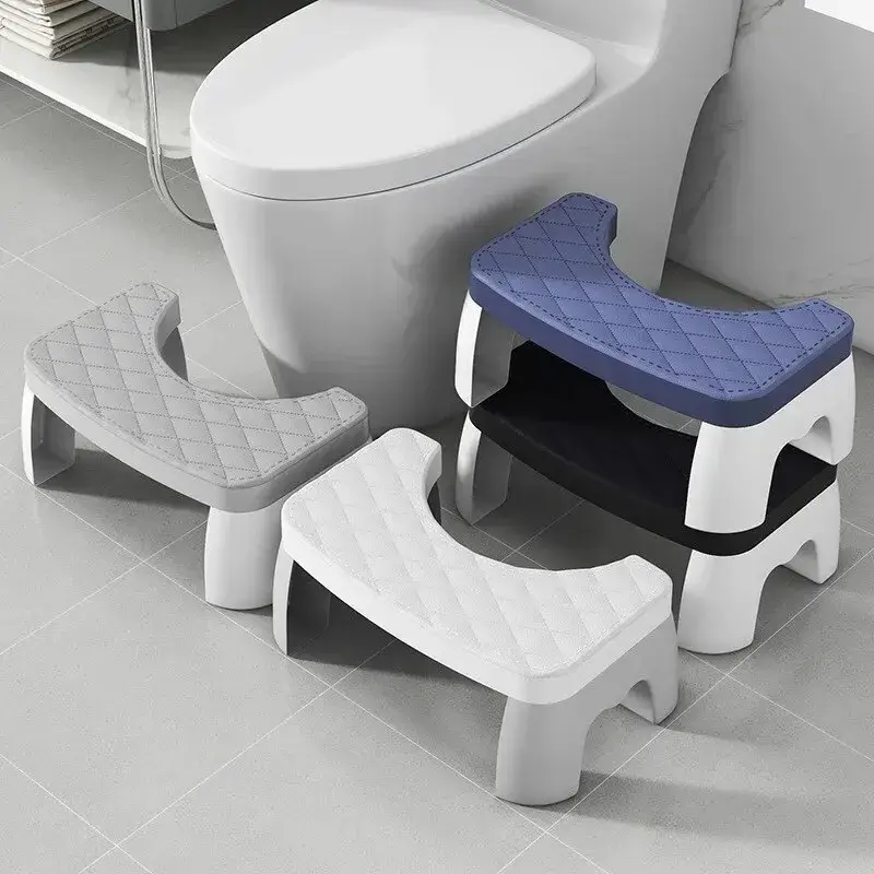 Tamborete de agachamento antiderrapante removível, assento sanitário portátil, acessórios do banheiro, adulto em casa, 1 pc