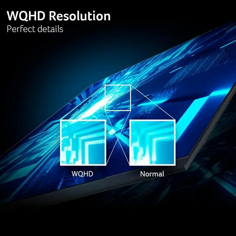 SB322QU Abiip 31.5 "WQHD 2560x1440 IPS Zero-Frame Gaming Office Monitor AMD FreeSync Technology