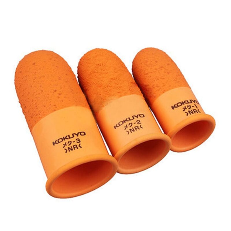 Orange Non-slip Finger Cover Tool Counting Handmade Tool Fingertips Protector Gloves Protector Sewing Finger Cots Work