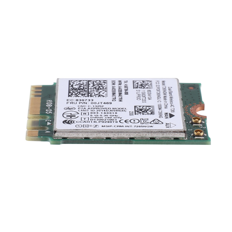 AC7265 7265NGW WiFi Card FRU00JT469 802.11AC NGFF BT4.0 for Lenovo Thinkpad E550 E455 E555 Series