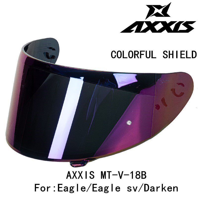 Escudo da motocicleta MT-V-18B para axxis capacete eagel/águia sv/draken original axxis brisa