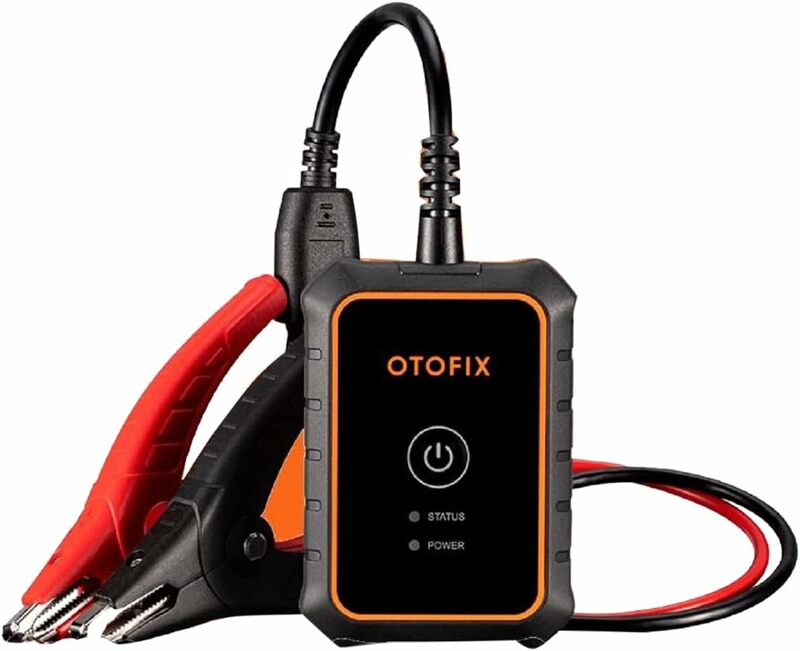 Otofix 배터리 테스터 BT1-Lite, 자동차 배터리 분석기, 크랭킹 및 충전 테스트 도구, 모든 차량에 대한 테스트, 6V, 12V, 100-2000 CCA