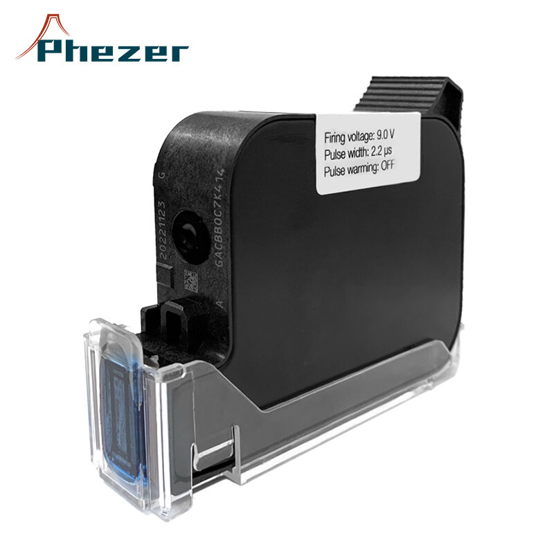 PHEzer-インクジェットカートリッジ,高品質のインクカートリッジ,黒,速乾性,12.7mm,元の部品,オフィス,1/3/5/10個