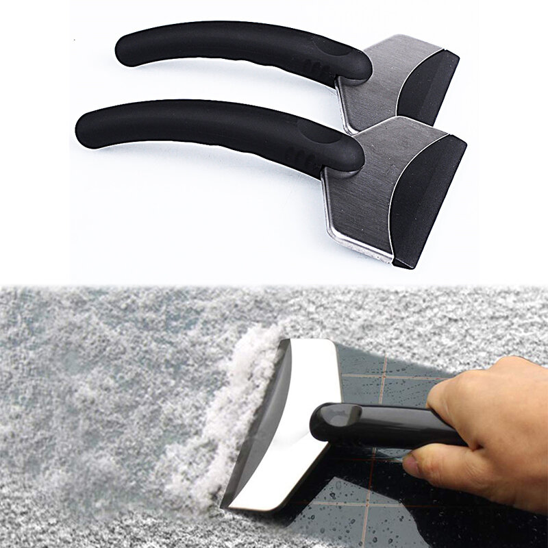 Car Snow Shovel Ice Scraper Universal Durable Car Windshield Snow Removal Scraper Cleaning Tool Auto Winter Accessories
