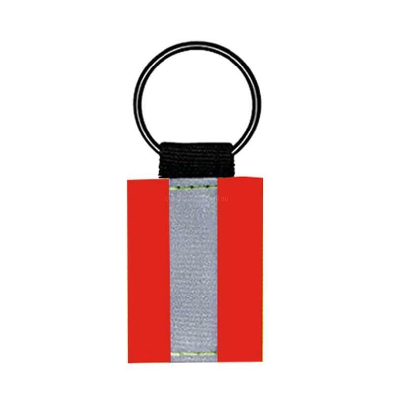 Porte-clés Pack 10 pendentifs porte-clés réfléchissants pour sécurité
