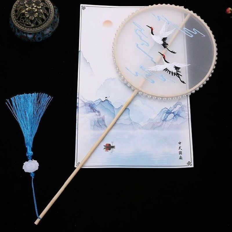 Craftsmanship Decorative Fans Desk Ornaments DIY Hanfu Accessories Home Decoration Group Fan Photography Prop Hand Fan