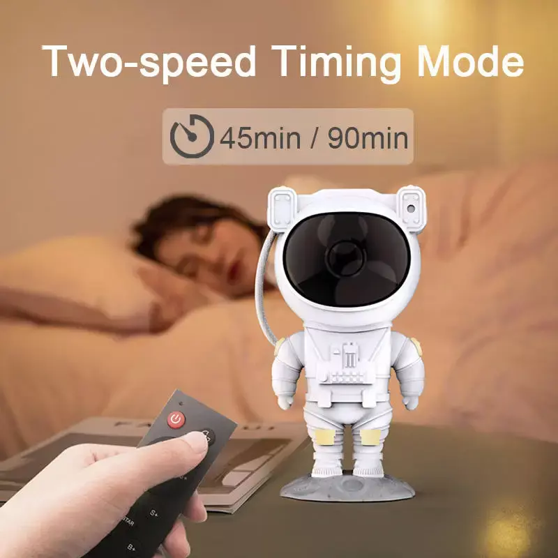 New Astronaut Projector for Kids Bedroom, Night Light Projector Starry Galaxy Star Night Lights Projection Toys for Girls Boys