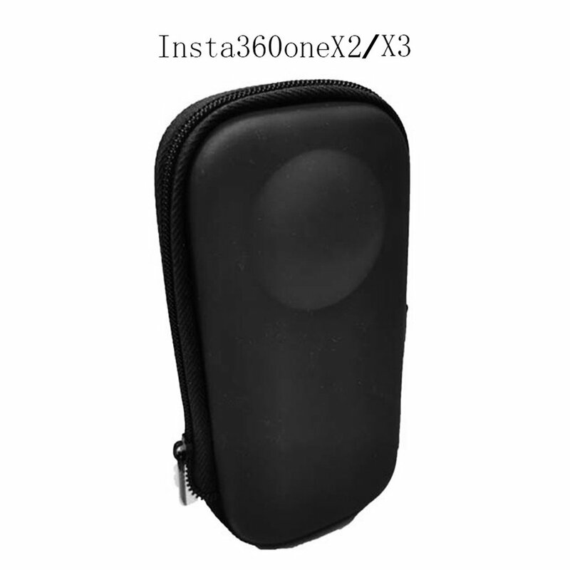 Mini Storage Case Protective Bag Handbag Silicone Case Lens Strong Protector Panoramic Camera Portable for Insta360 X3 Accessory