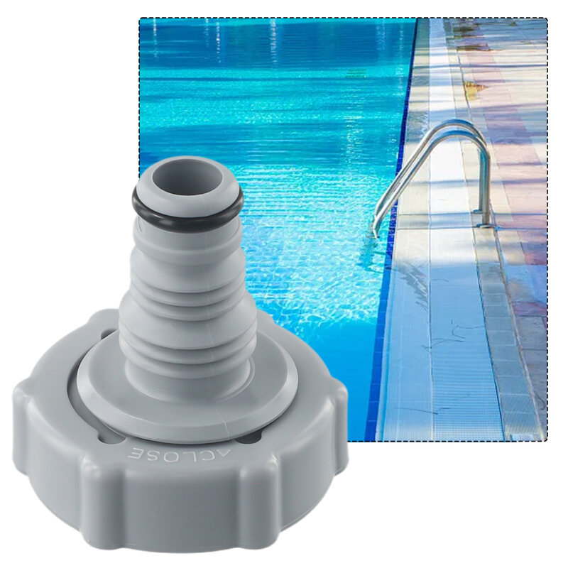 1pcs P6H1419 Drain Valve For Draining Pool Hose Adapter Replacement Drain Valve Swimming Pool Drain Valve Accessories
