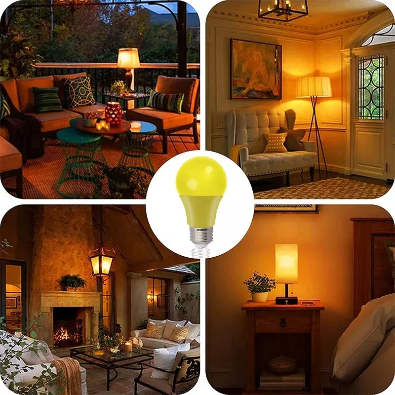 LED屋内照明用電球,ロマンチックな電球,黄色,クリスマスの装飾