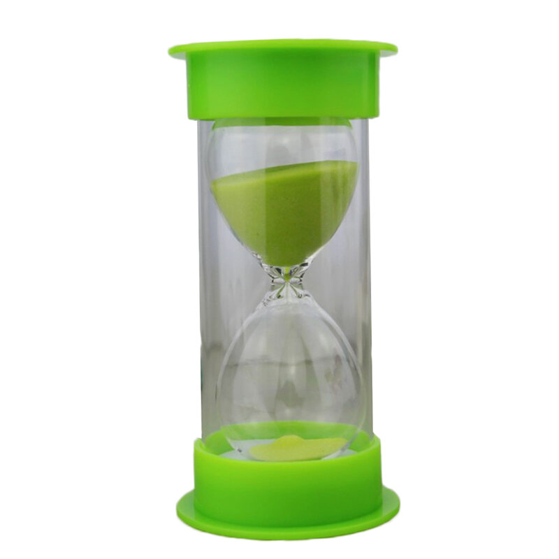 Sandglas 30-Minuten-Zylinder Sanduhr Mini tragbares Sandglas für Partys piel Tisch dekoration Geschenk