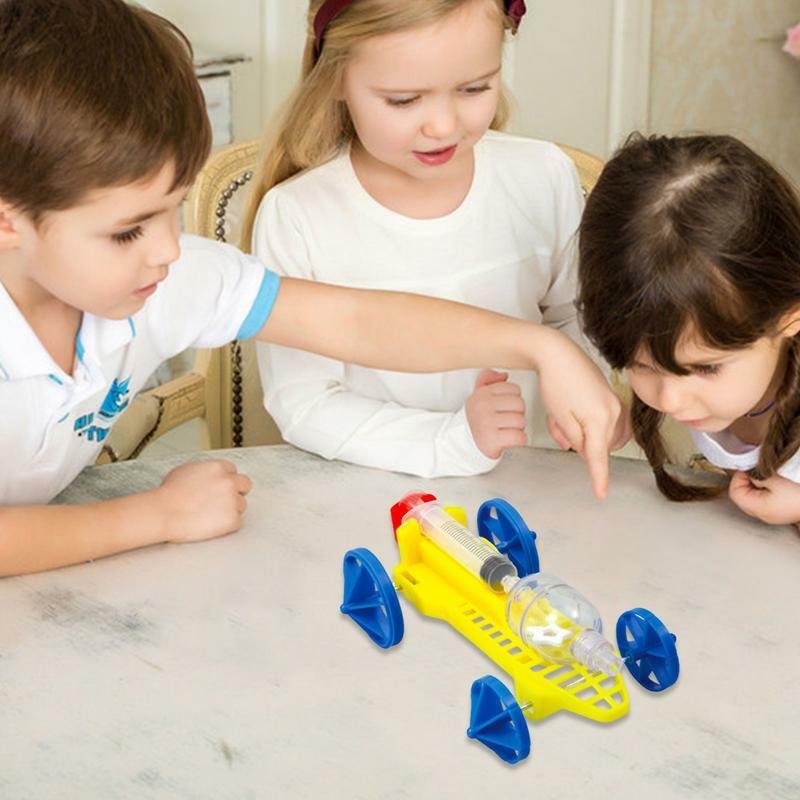 Kinder DIY Wissenschaft Spielzeug pädagogische wissenschaft liche Experiment Kit Luft Auto Experiment Spielzeug Modell Physik Schule Stamm Projekte