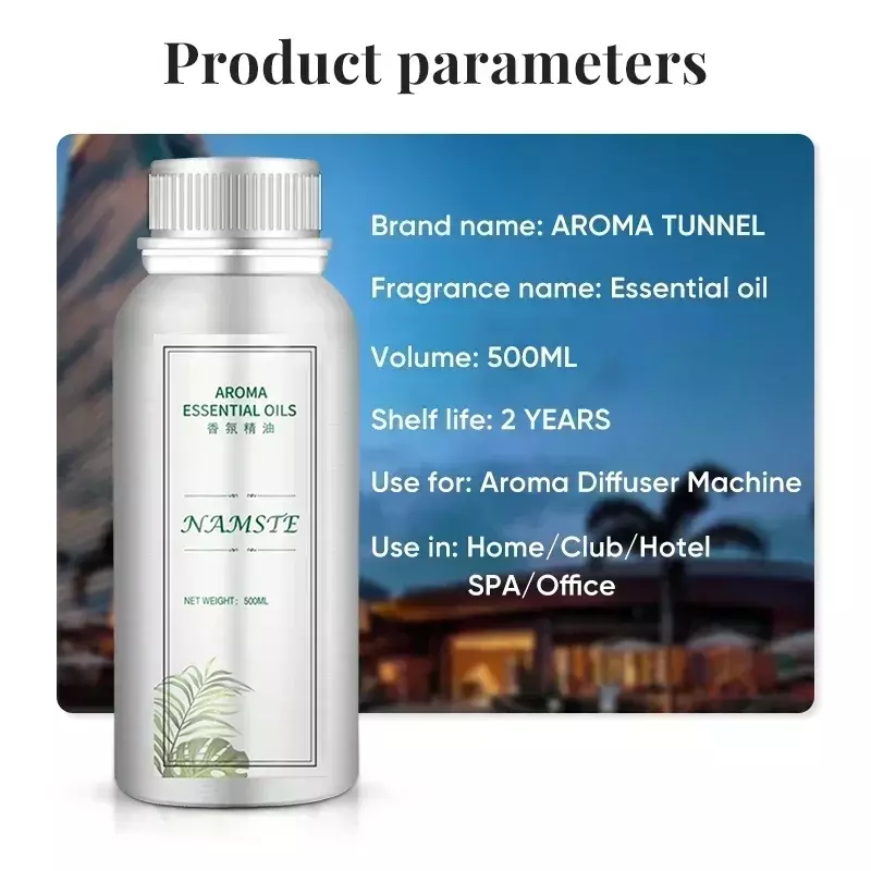 NAMSTE Aroma Essential Oil Hotel Series 500ML Use In Aroma Diffuser Fragrance Essential Oil Is Suitable For Home Office SPA Club