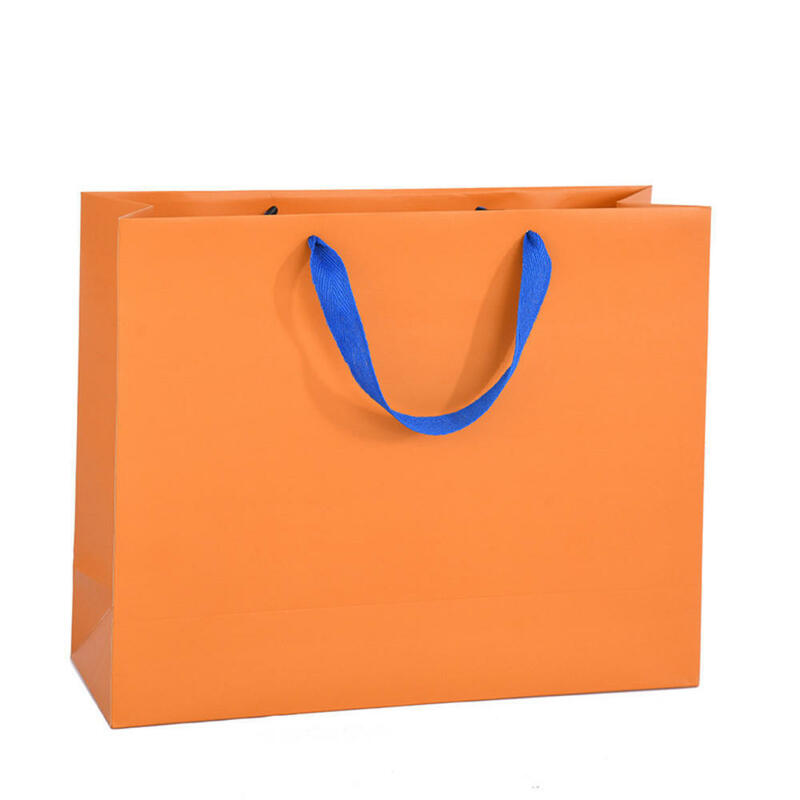 Kraft papier orange Einkaufstasche Blumen Geschenk verpackung Tasche wasserdichte Wickelt asche Einkaufstasche Blumenstrauß Geschenk Einkaufstasche Handtasche