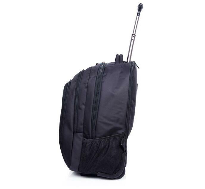 Męski walizka podróżna na kółkach biznesowy z kółkami toczący się plecak na laptopa plecak na kółkach rozmiar kabiny bagaż podręczny walizkę