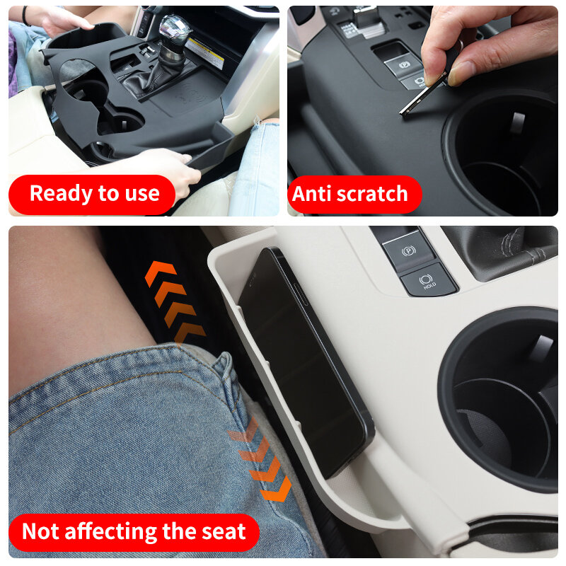 For 2021-2024 Toyota Land Cruiser 300 center console Storage Protection sleeve gear cover LC300 Interior upgrade Accessories