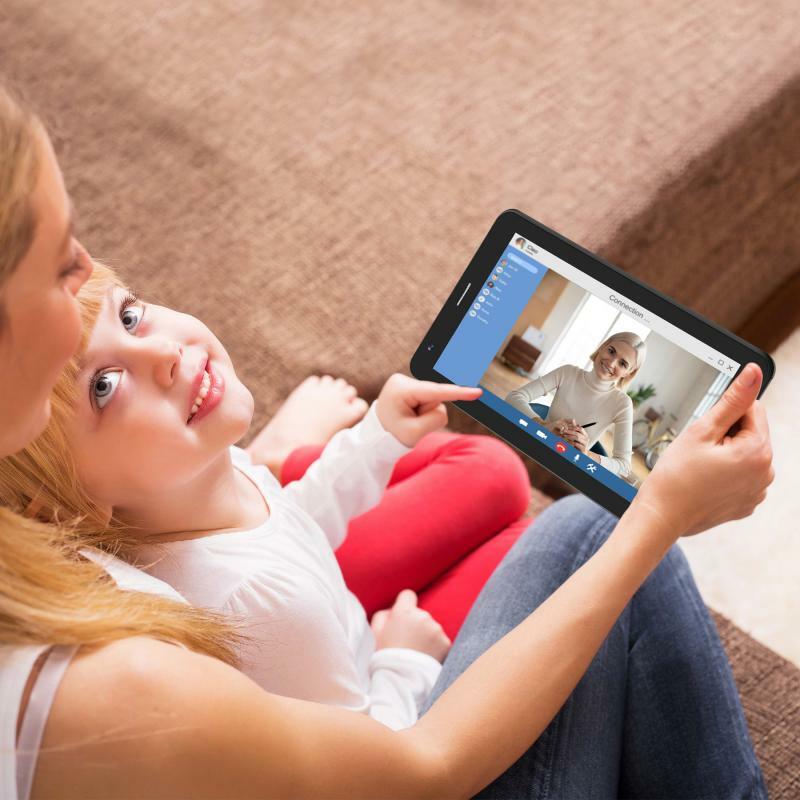 Tablet Educacional para Crianças, 7 ", Android 9.0, Bluetooth 4.0, 2G RAM, 16GB ROM, 1024x600 IPS Quad Core, Presente para Crianças
