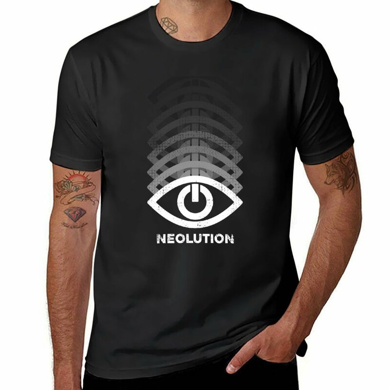 NEOLUTION 남성용 티셔츠, 카와이 의류, 여름 의류