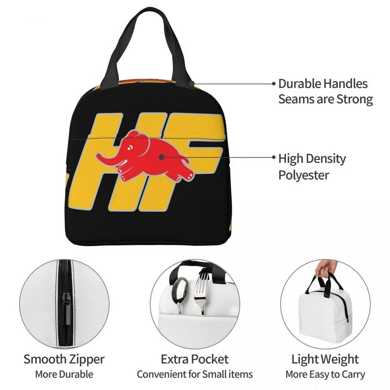 Lancia HF Elefantino tas makan siang insulasi, tas pak Bento, tas tangan paket makanan