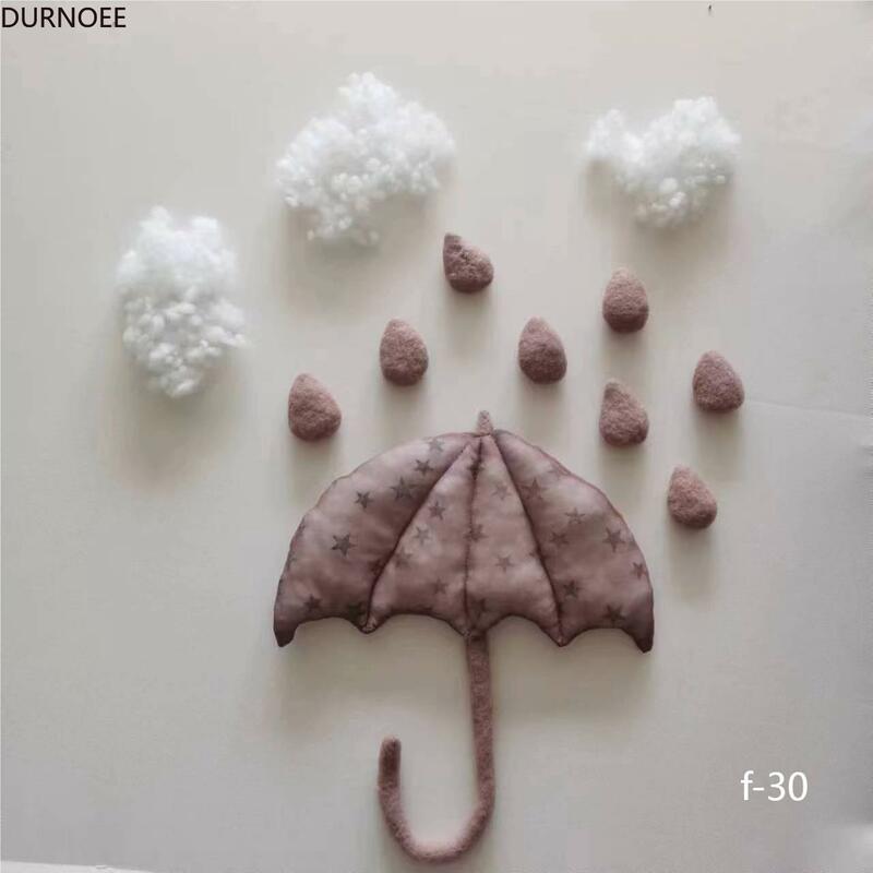 Newborn  Photography Props Umbrella Cloud Posing Mat Cushion  Fotografía Accesorios