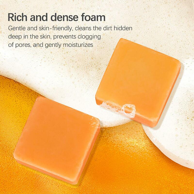 Turmeric Cream Whitening Soap Natural Radiant Skin Smoothing Reduction Handmade Soap Acne Wrinkles And Scars Dark Facial Sp U1Z9