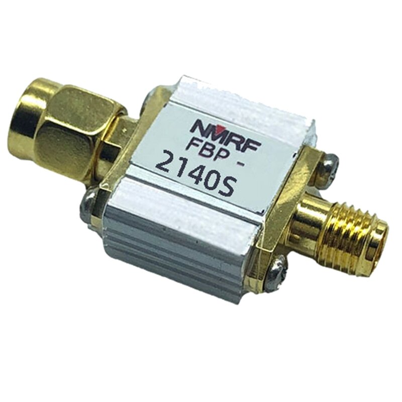Nmrf 1 pcs 2140mhz Bandpass filters äge 2140mhz mit sma-Schnitts telle reduzieren Rauschen umts 1db Passband-Signal bandpass filter