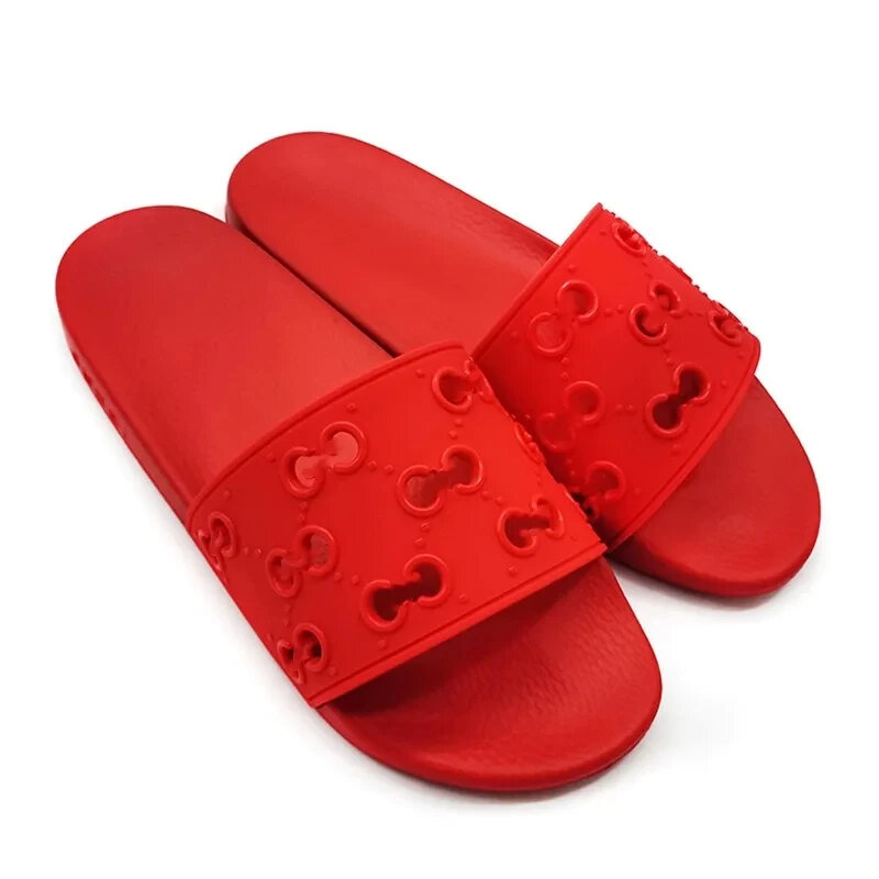 Men Women Peep Toe Hollow Slippers Leaking Quick Drying Shower Light Weight Beach Flat-Bottomed Couple Swimming Slides