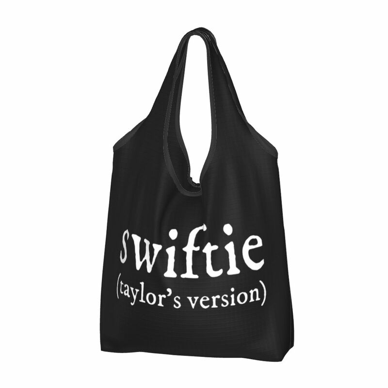 Reusable Swifties Shopping Bags for Groceries Foldable Grocery Bags Washable Large Tote Bags
