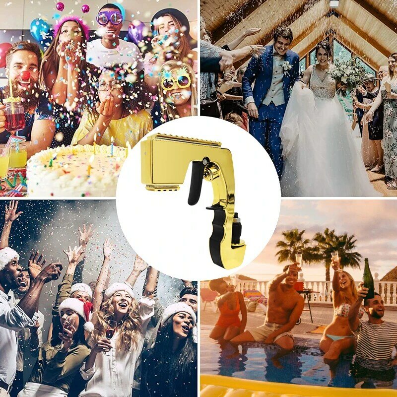 Hot Sale Champagne Wine Sprayer Squirt Gun Bottle Beer Vacuum Stopper Shoot Drinking Ejector For Club Bar Wedding Birthday Party