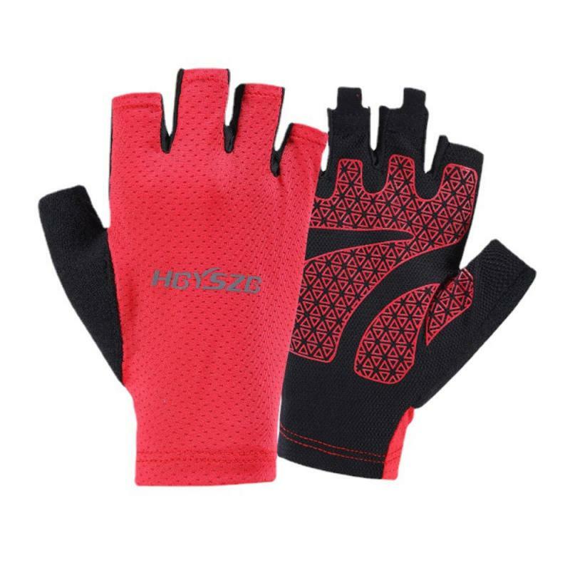 1~10PCS Relaxed Summer Half Finger Sun Protection Gloves Abrasion Half Finger Cycling Gloves Impact Resistance