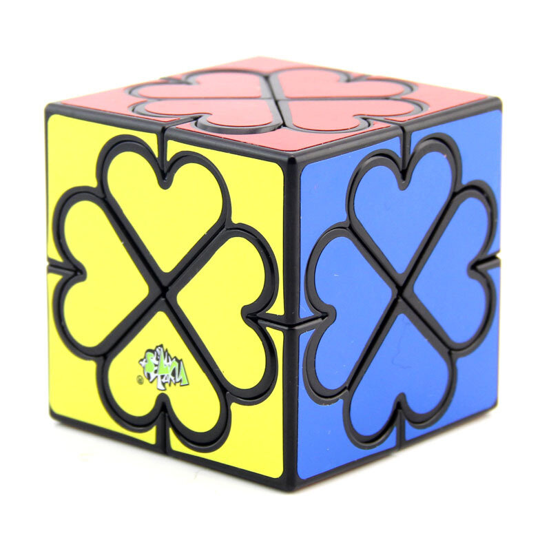 하트 모양의 매직 큐브 이상한 모양 특수 매직 큐브 기어 큐브 퍼즐 어린이 교육 완구, 어린이 선물