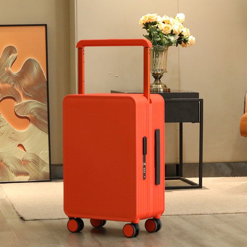Fashion Width Draw-Bar Luggage Universal Wheel Light Luxury 20-Inch Boarding Bag Good-looking Trolley Suitcase Male And Female