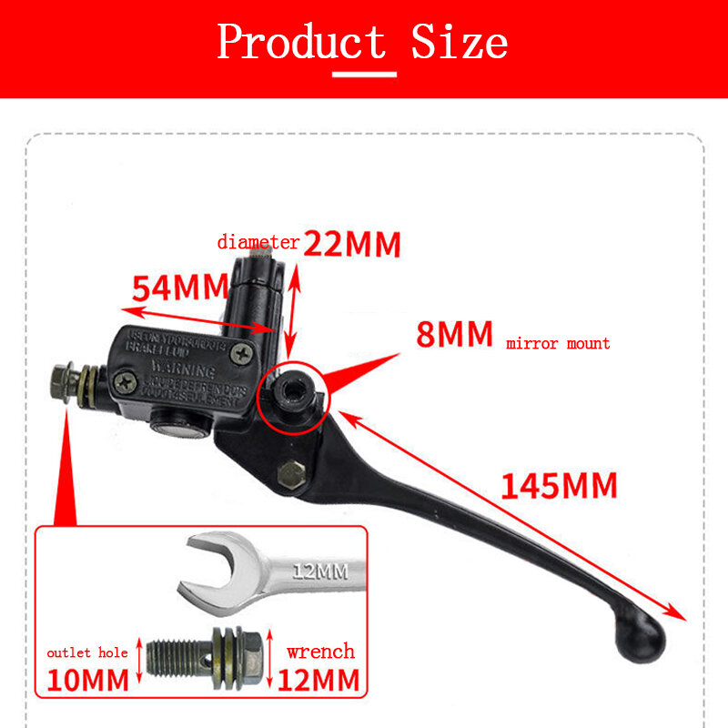 Hydraulic Brakes Universal Brake And Clutch Levers For Motorcycle Moto Handle Accessories Equipments Parts Modified Products