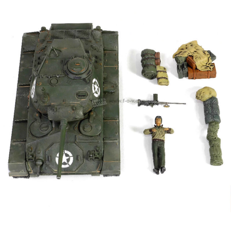 Modèle en alliage et resin de l'armée des États-Unis pour adultes, véhicule blindé, bataillon précieux, cadeaux de collection, échelle 1:32, LightTank36th, M24