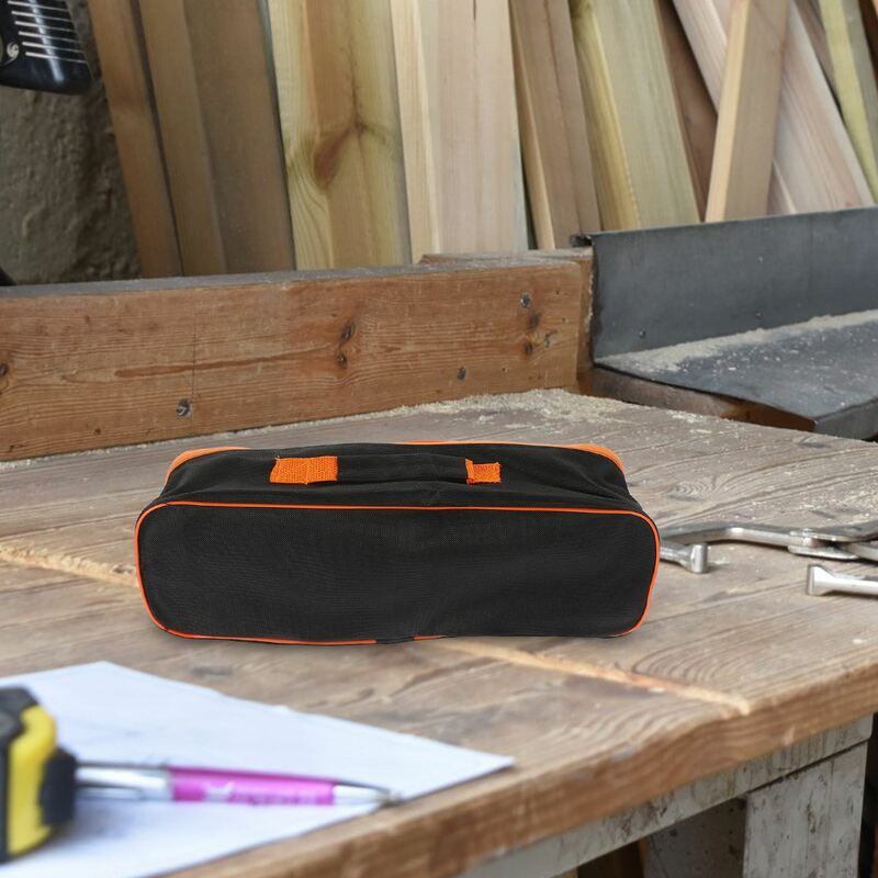 Bolsa de herramientas multiusos para exteriores, bolsa de almacenamiento portátil con cremallera, Kit de herramientas de emergencia para herramientas pequeñas de Metal
